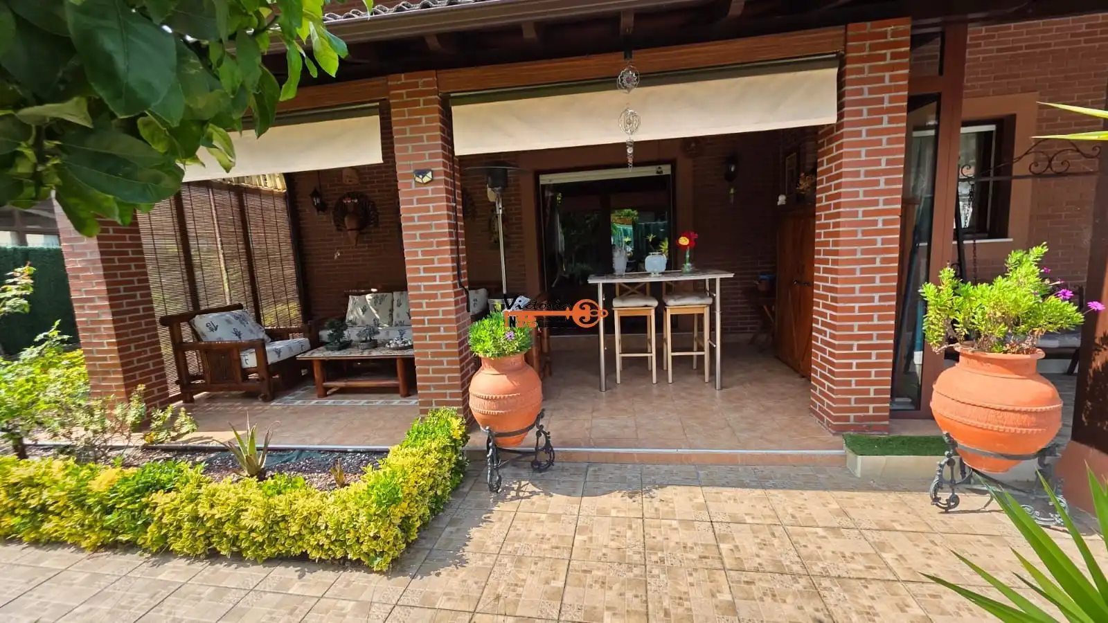 Terraza de Casa o chalet en venta en Guriezo con Calefacción, Jardín privado y Piscina