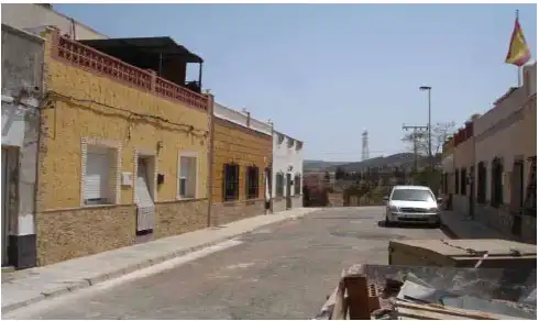 Vista exterior de Casa adosada en venta en Cartagena