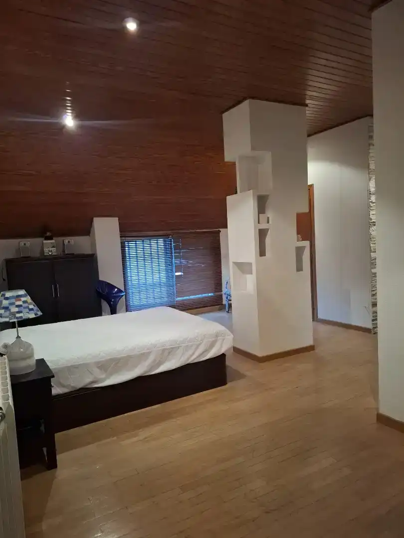 Schlafzimmer von Maisonette zur Miete in Cáceres Capital mit Klimaanlage