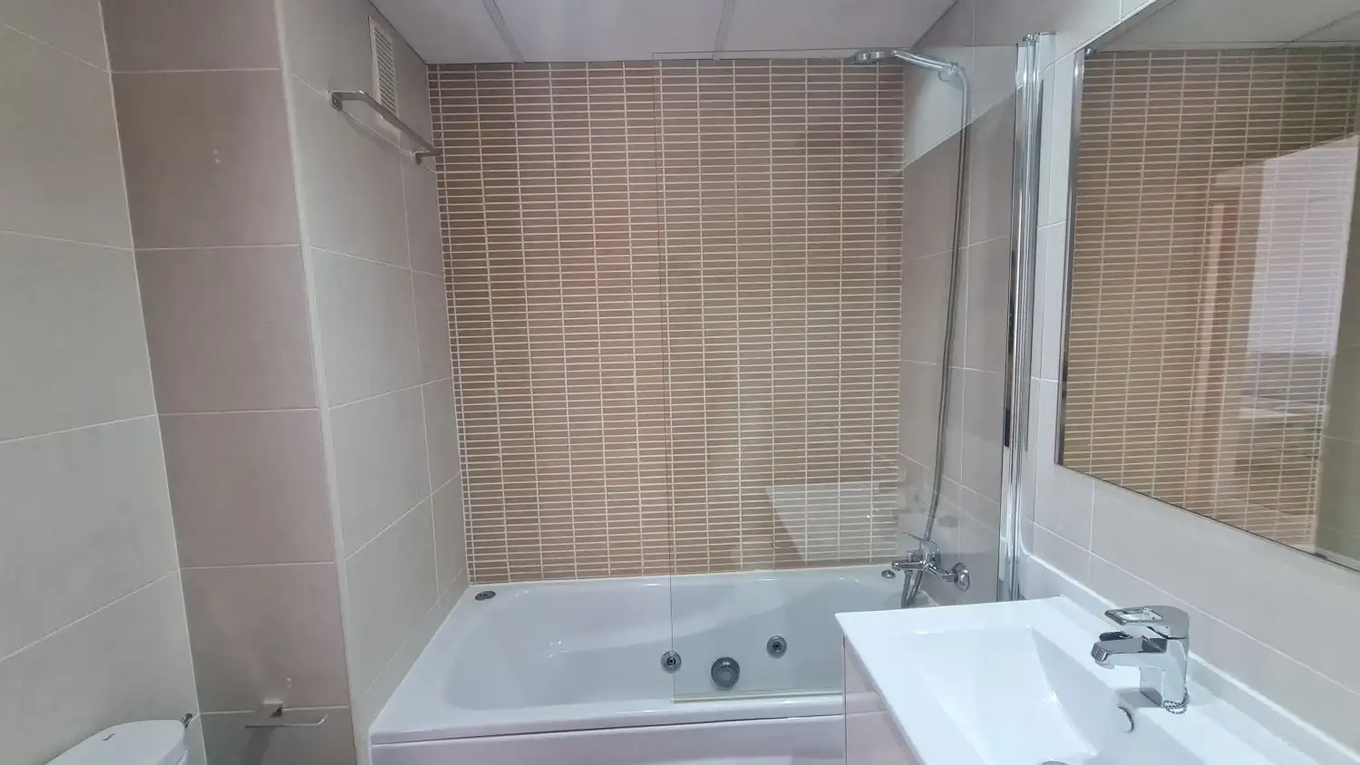 Bathroom of Flat for rent in Málaga  with Air Conditioner, Heating and Terrace
