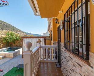 Exterior view of House or chalet for sale in Moclín  with Air Conditioner, Private garden and Swimming Pool