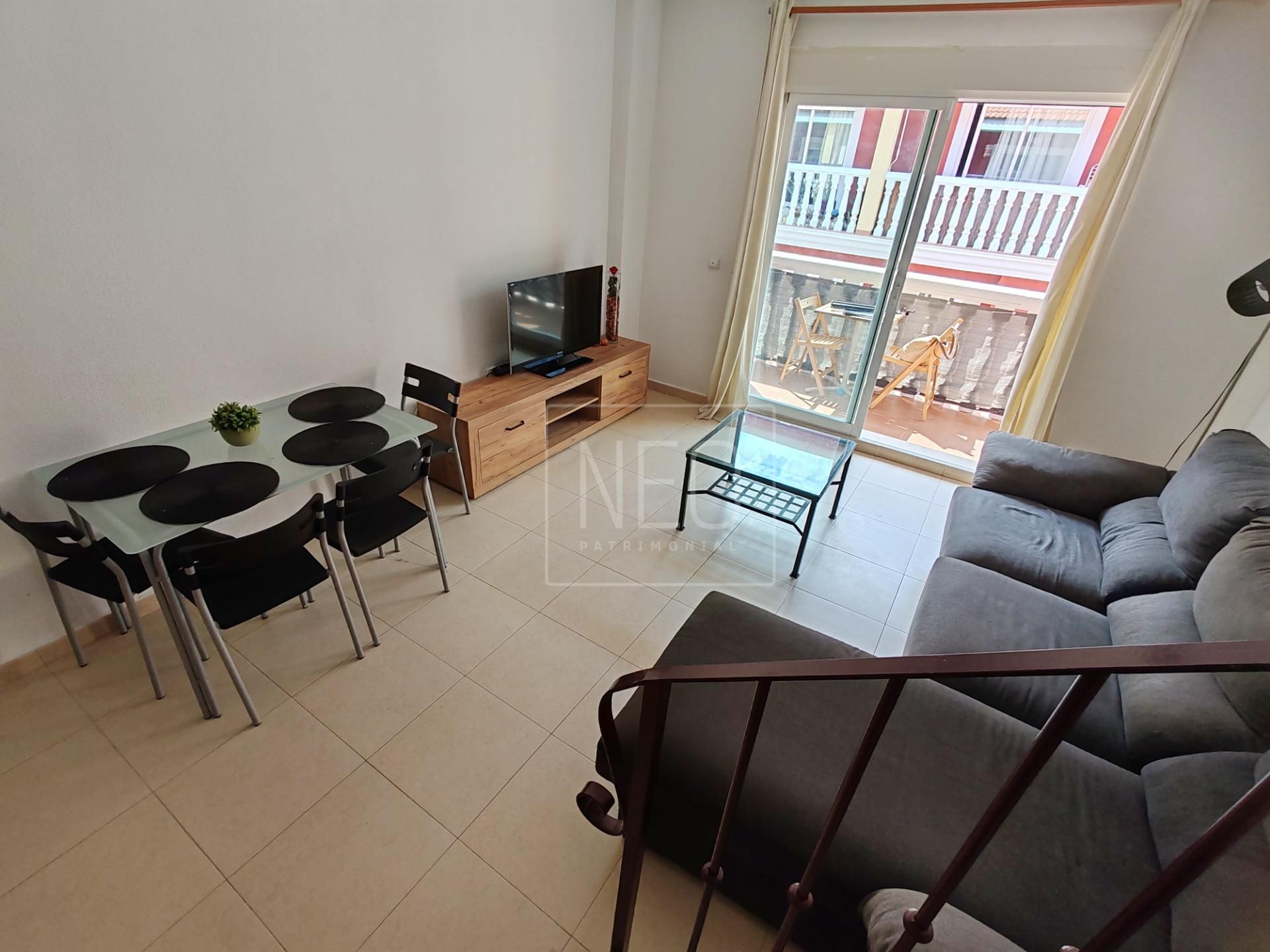 Sala d'estar de Pis en venda en Pedreguer amb Aire condicionat, Terrassa i Traster