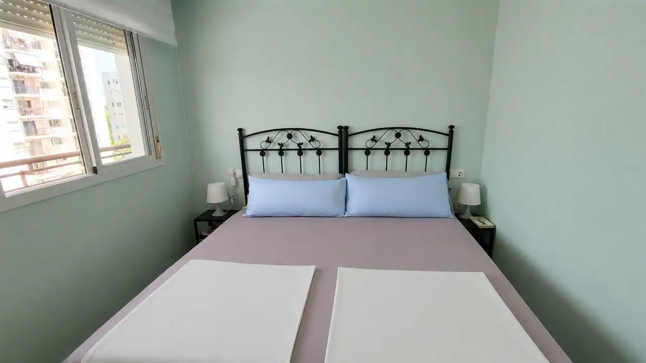 Schlafzimmer von Wohnung zur Miete in Benalmádena mit Schwimmbad und Möbliert