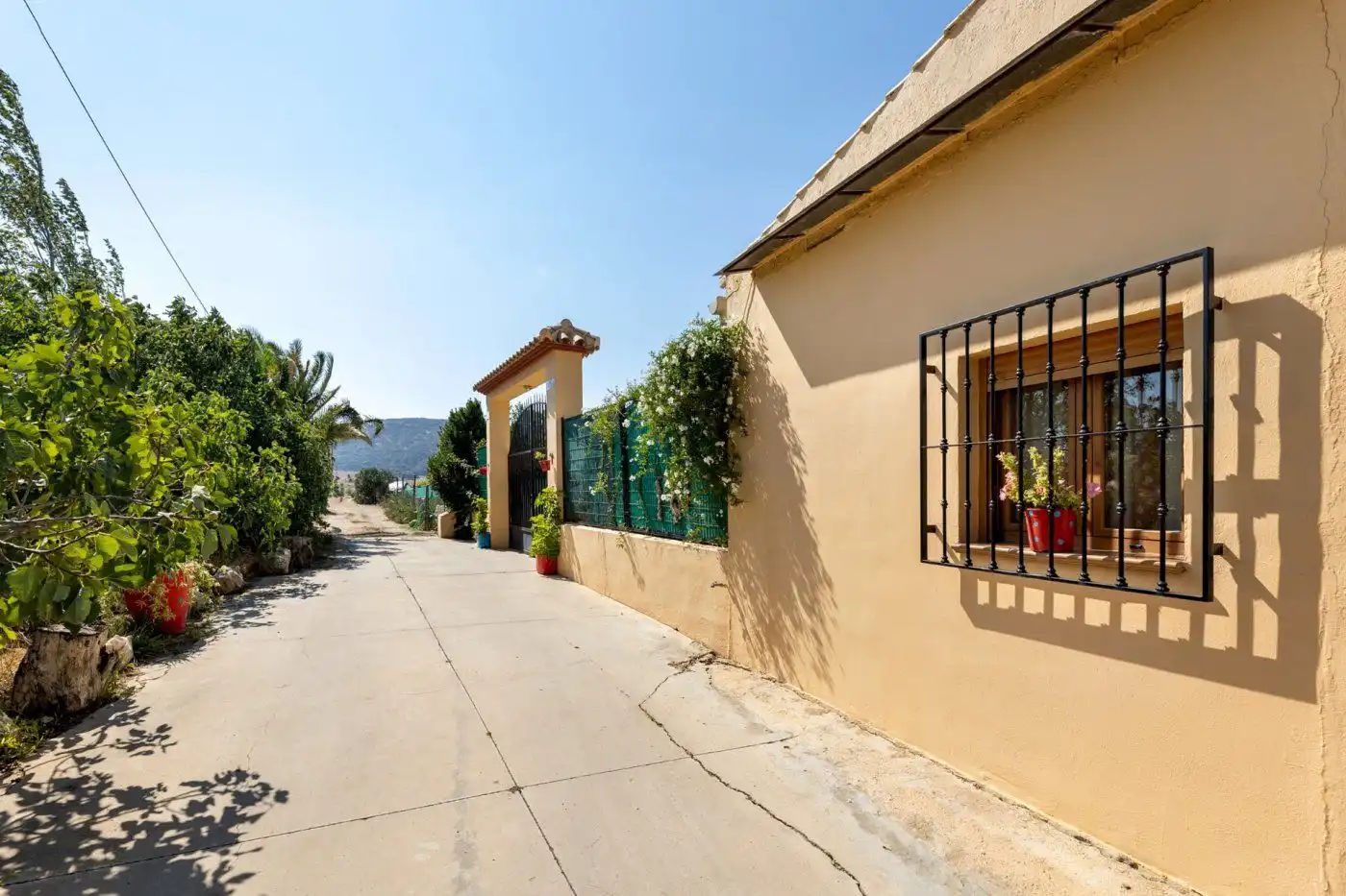 Vista exterior de Finca rústica en venta en Alhama de Granada con Aire acondicionado, Jardín privado y Terraza