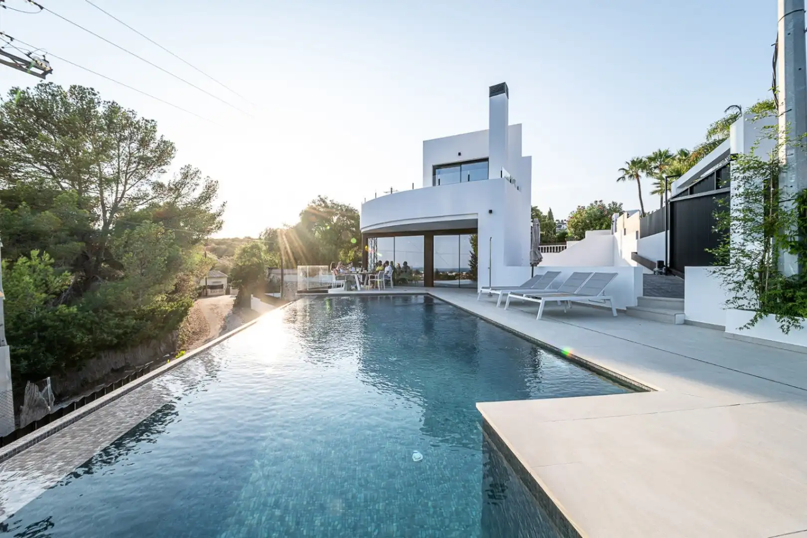 Piscina de Casa o chalet en venta en Benissa con Aire acondicionado, Amueblado y Alarma