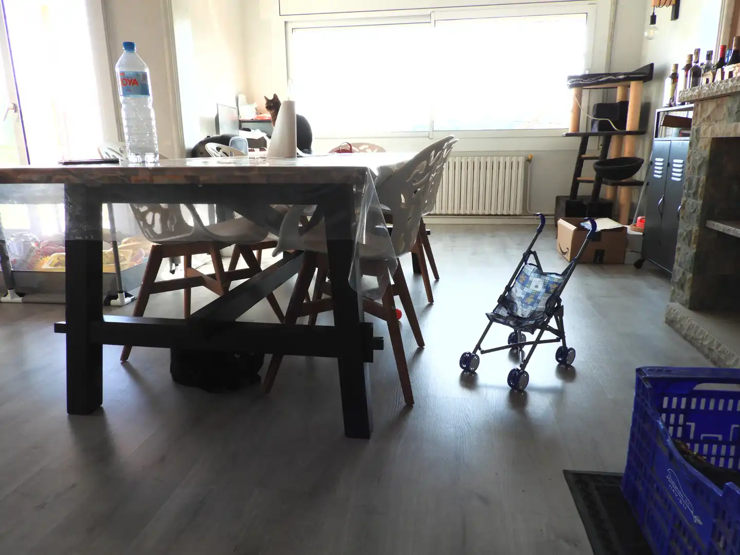 Esszimmer von Haus oder Chalet zum Verkauf in Castellar del Vallès mit Klimaanlage, Heizung und Privatgarten