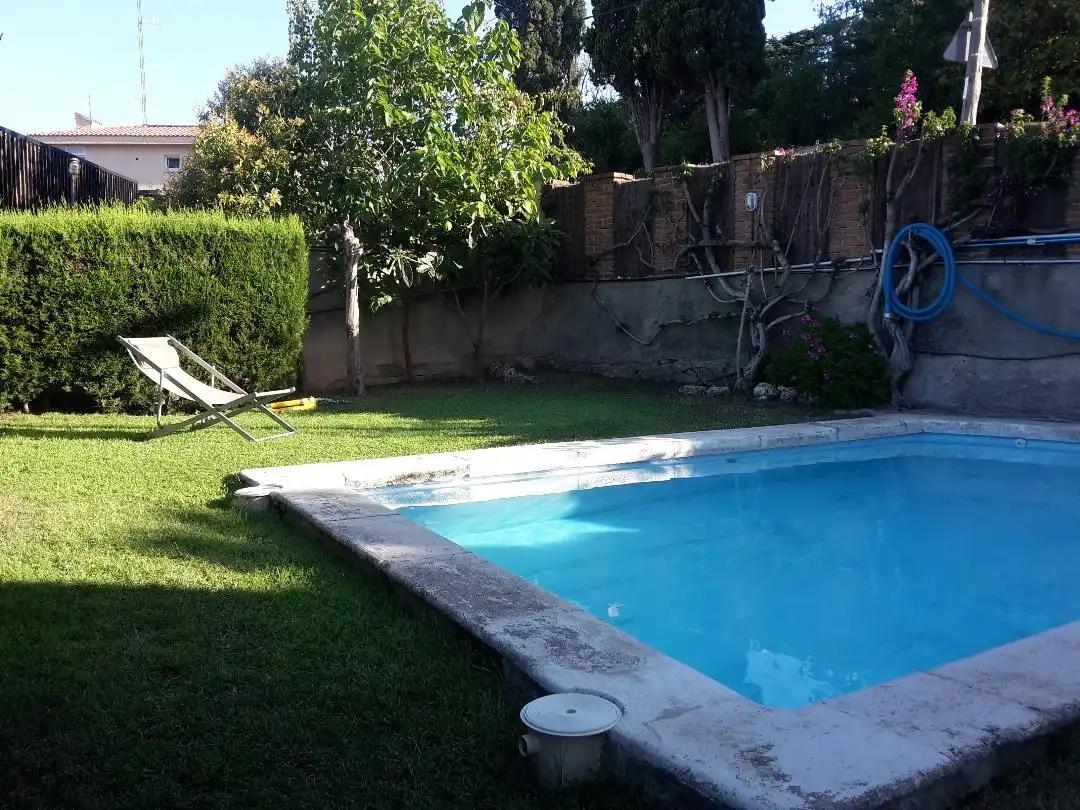 Piscina de Piso en venta en Barcelona con Jardín privado, Parquet y Piscina