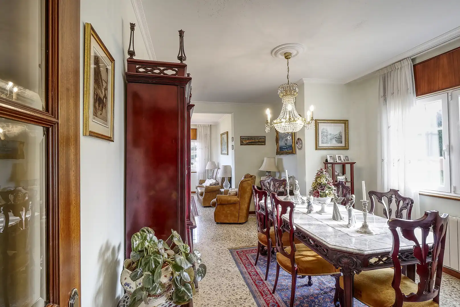 Comedor de Casa o chalet en venta en Bergondo con Calefacción, Jardín privado y Horno