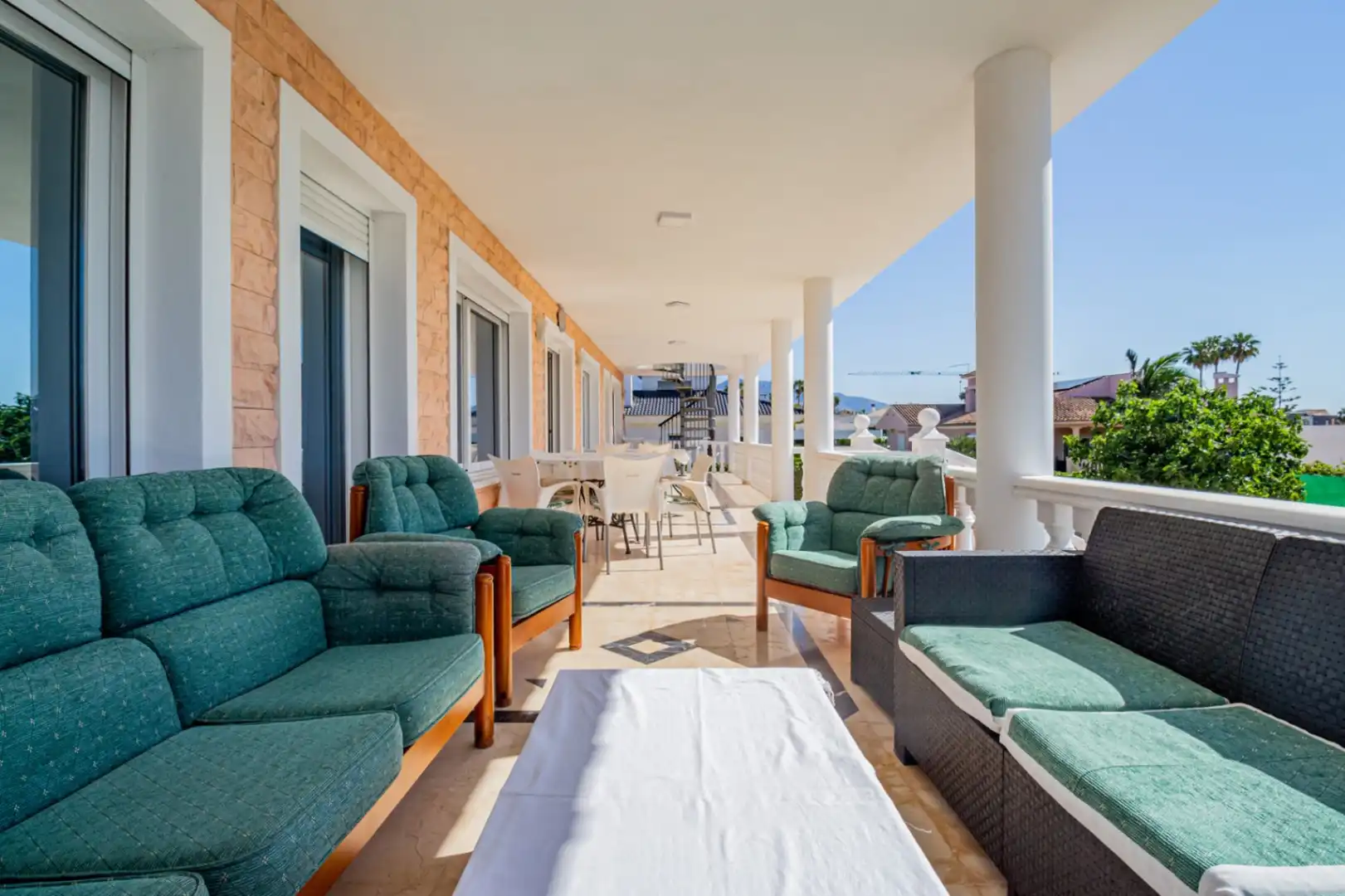 Terraza de Casa o chalet en venta en L'Alfàs del Pi con Aire acondicionado, Calefacción y Jardín privado