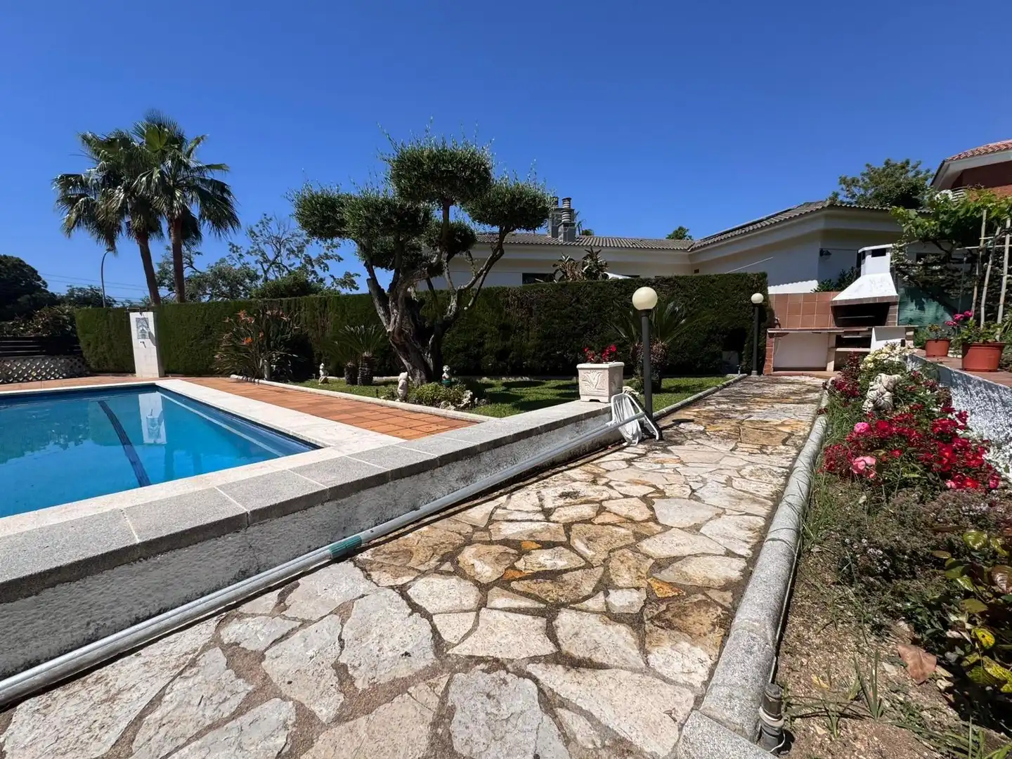 Piscina de Casa o chalet en venta en Lloret de Mar con Calefacción, Terraza y Trastero