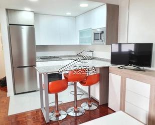 Kitchen of Flat to rent in Salamanca Capital  with Heating, Parquet flooring and Furnished