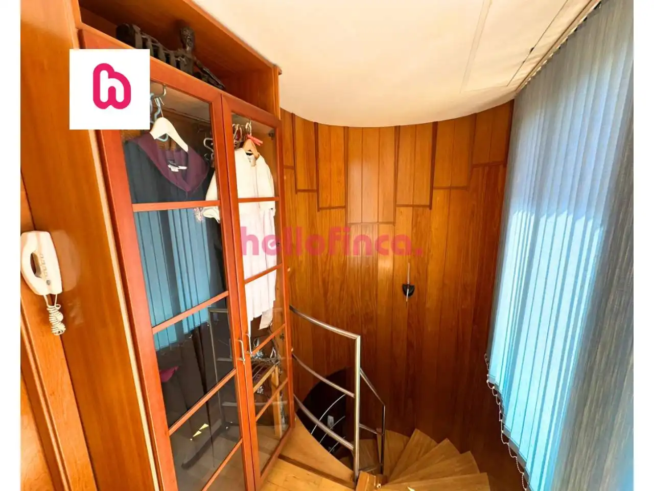 Schlafzimmer von Maisonette zum Verkauf in Badalona mit Heizung, Parkett und Terrasse