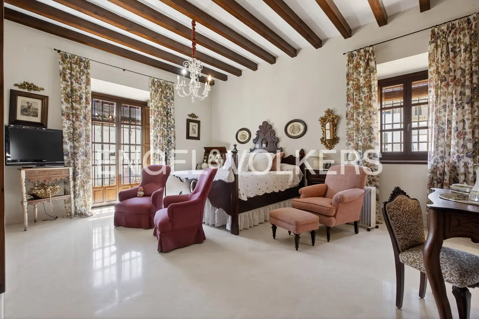 Sala de estar de Casa o chalet en venta en Écija con Aire acondicionado, Calefacción y Jardín privado