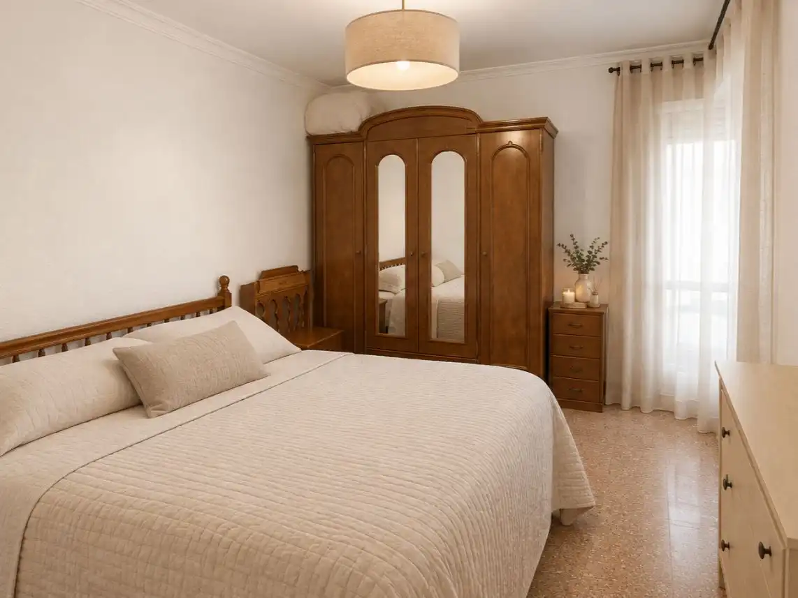 Dormitori de Pis en venda en Málaga Capital amb Terrassa i Balcó
