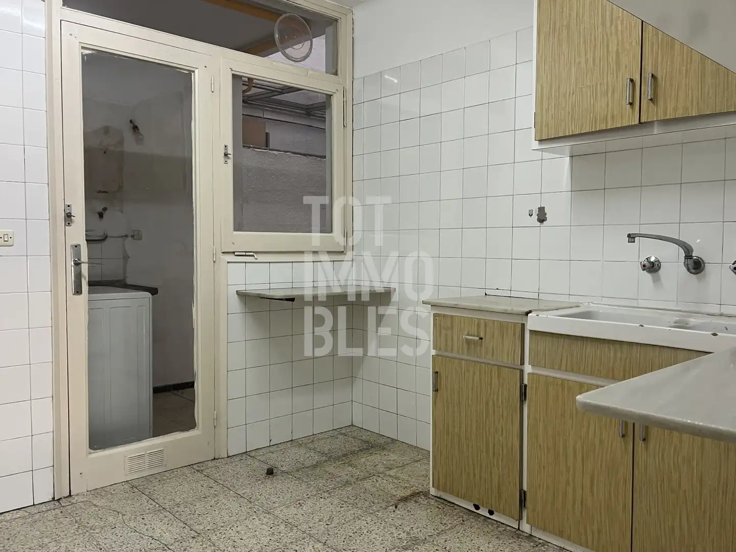 Cocina de Piso en venta en Girona con Balcón