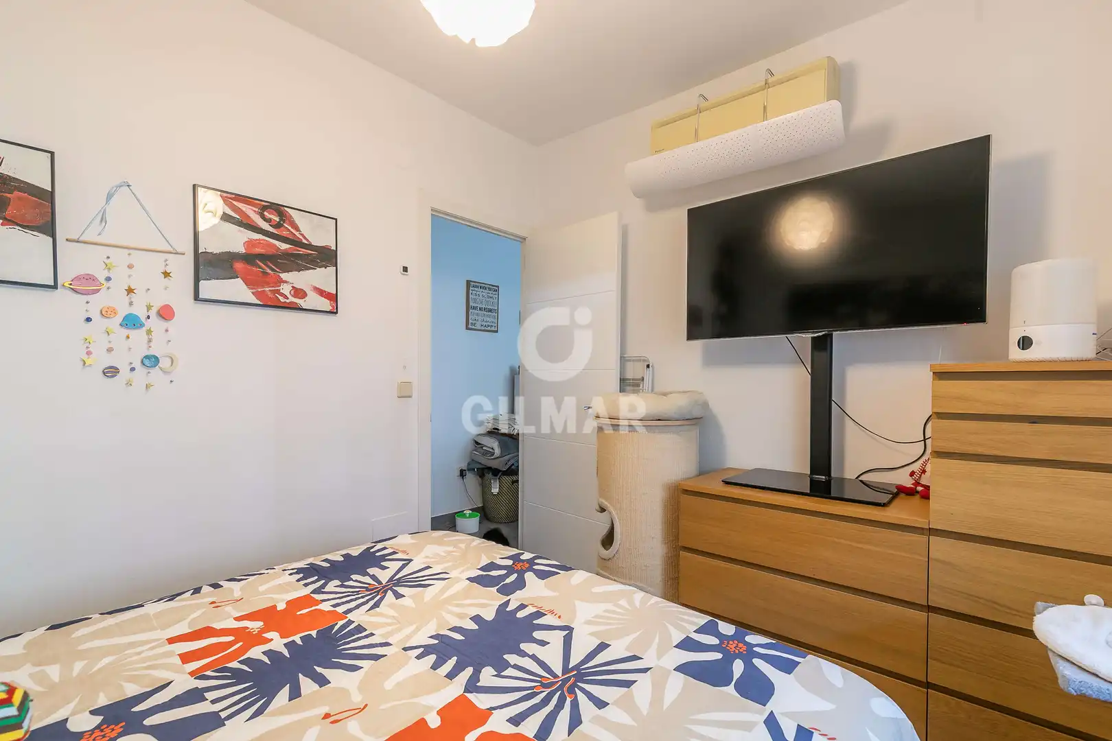 Bedroom of Flat for sale in Madrid  with Heating and Balcony