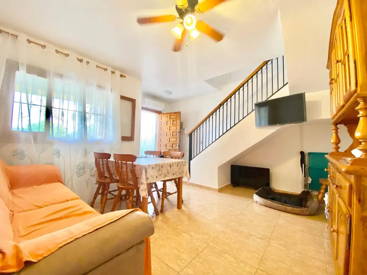Living room of Houses for rent in San Pedro del Pinatar  with Air Conditioner, Heating and Terrace