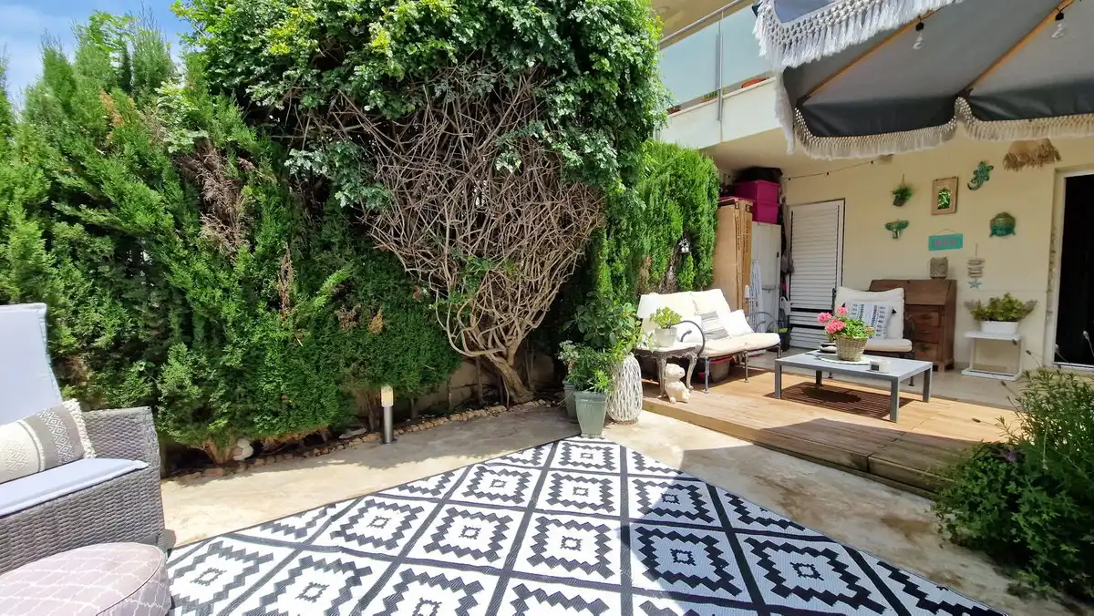 Terrace of Flat for sale in San Pedro  with Air Conditioner, Private garden and Storage room