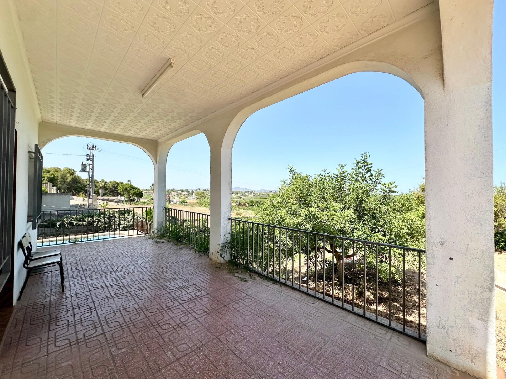 Terrace of House or chalet for sale in Carlet  with Private garden, Terrace and Swimming Pool