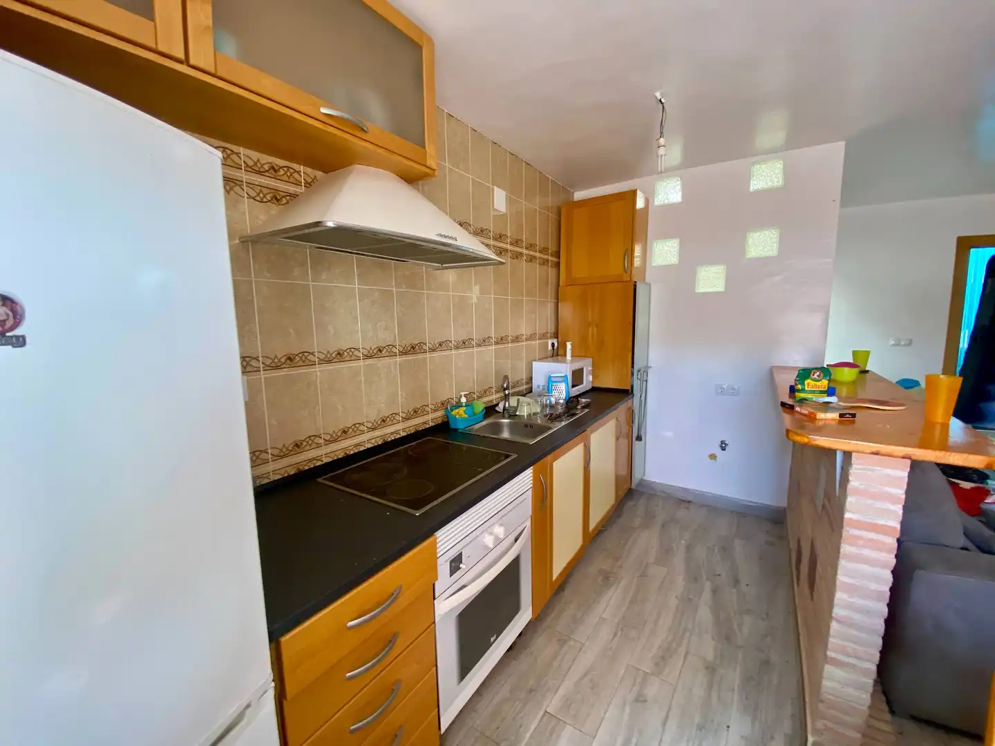 Cuina de Casa o xalet en venda en Cartagena amb Aire condicionat, Calefacció i Jardí privat
