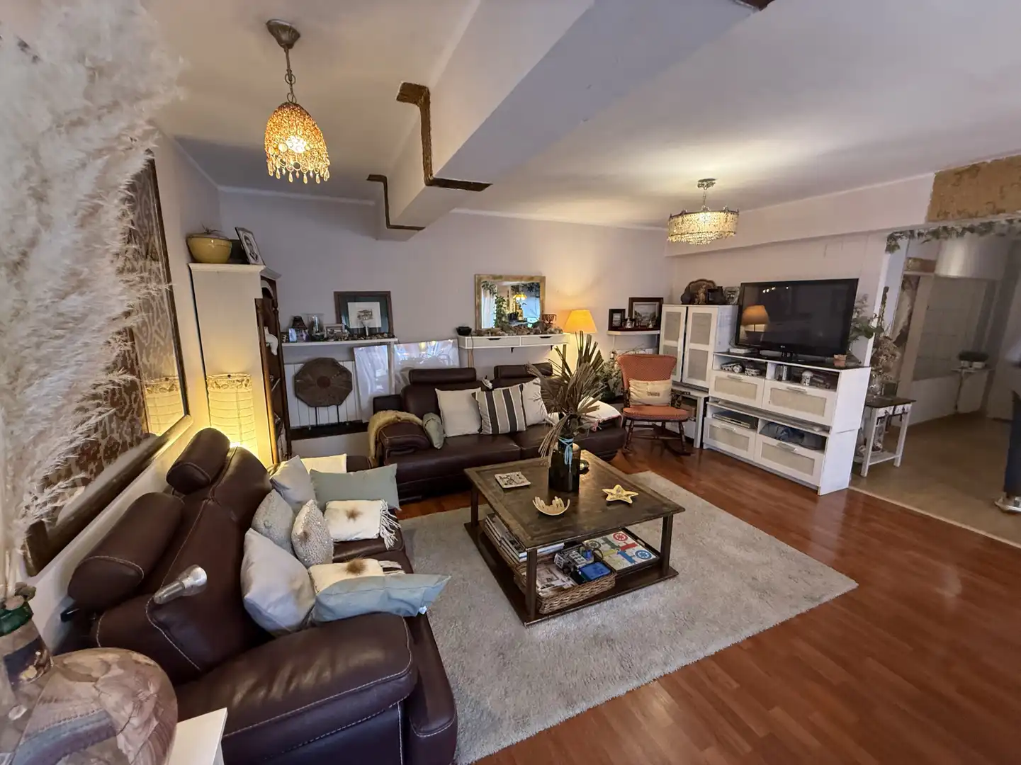 Living room of Flat for sale in Oviedo   with Heating and Parquet flooring
