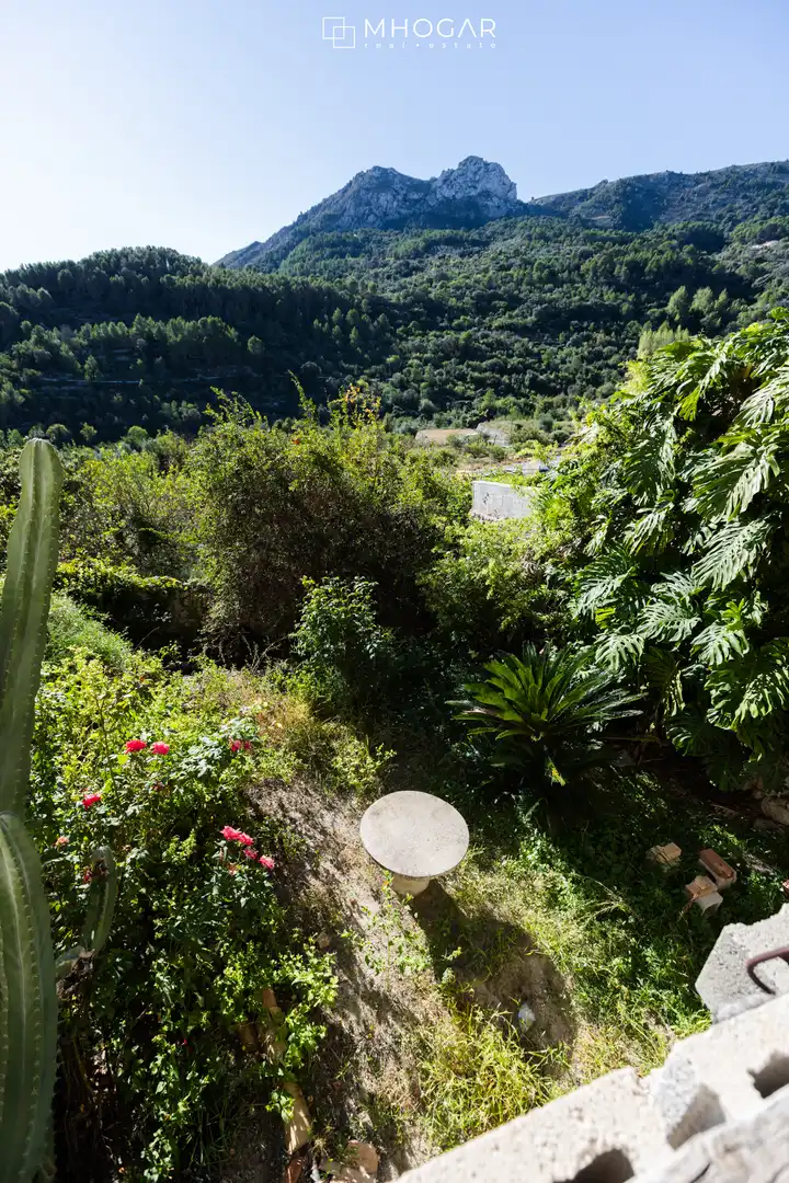 Jardín de Finca rústica en venta en La Vall de Laguar con Jardín privado, Terraza y Balcón