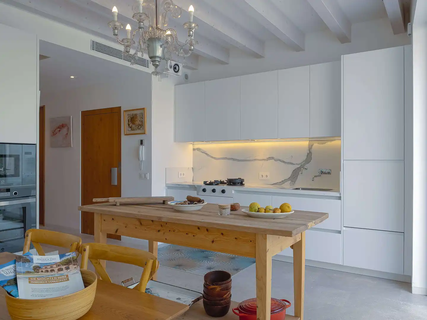 Cocina de Casa o chalet en venta en Pollença con Aire acondicionado, Terraza y Amueblado