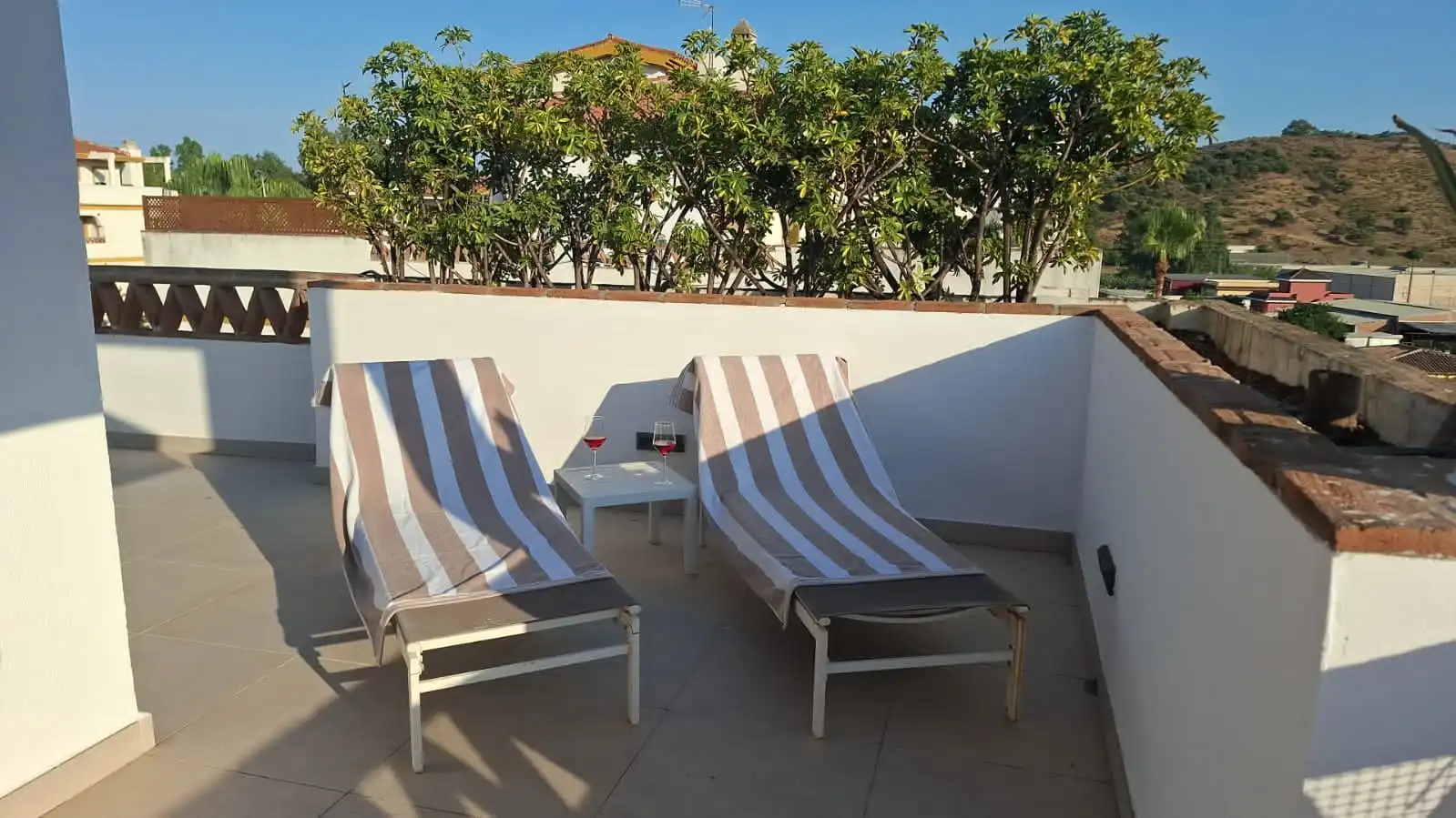 Terrassa de Àtic de lloguer amb opció a compra en Mijas amb Aire condicionat, Terrassa i Moblat