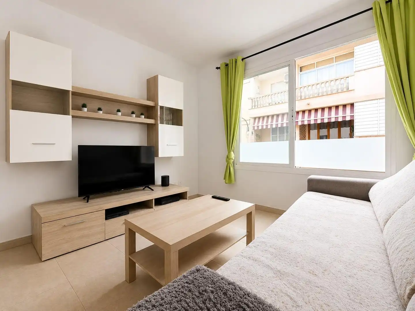 Wohnzimmer von Wohnung zum Verkauf in Inca mit Klimaanlage, Heizung und Möbliert