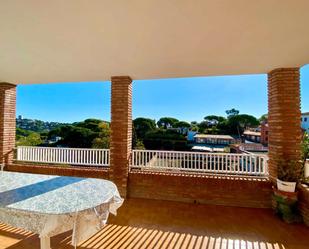 Exterior view of House or chalet for sale in Lloret de Mar  with Storage room, Swimming Pool and Furnished