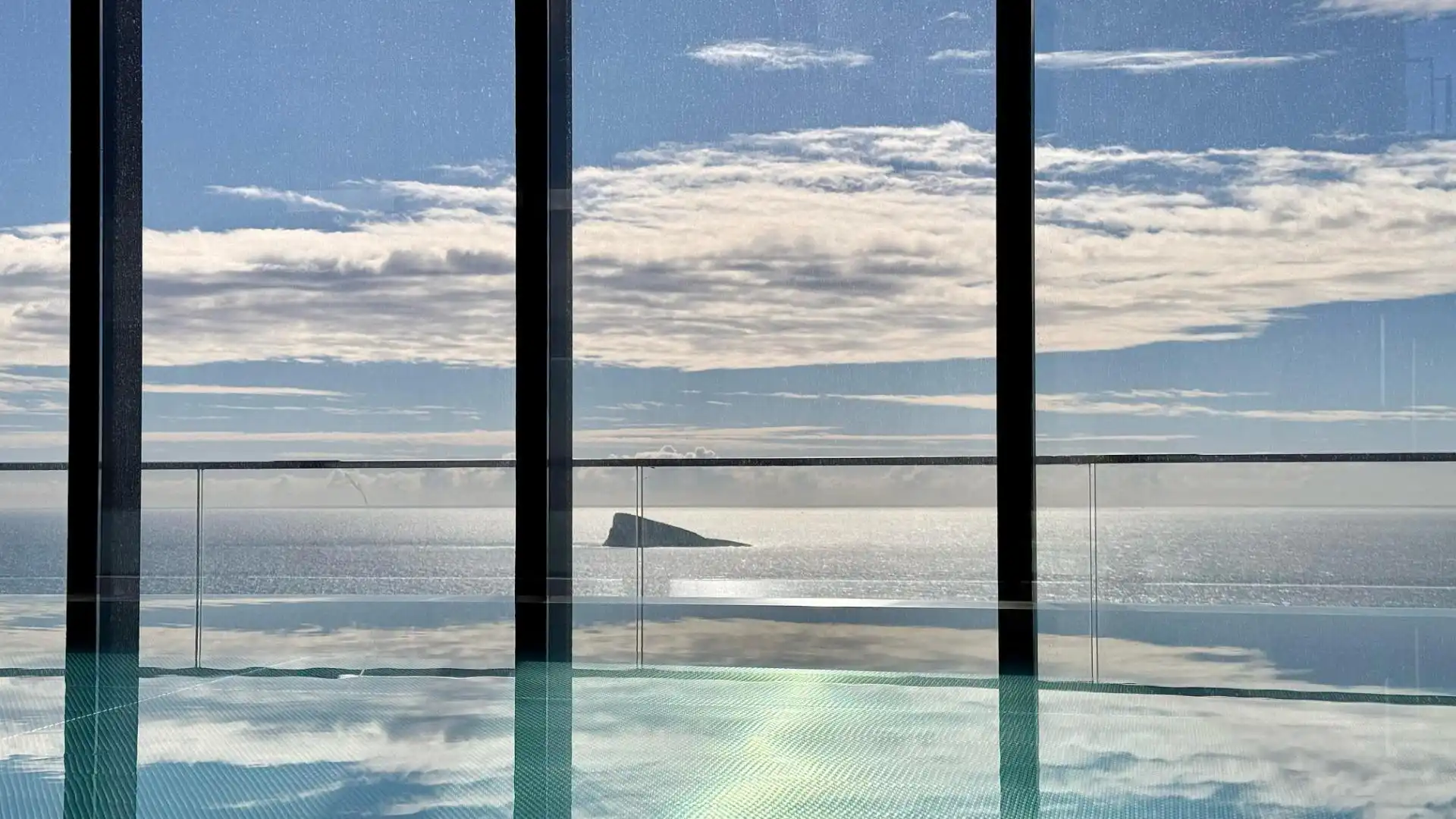 Swimming pool of Flat for sale in Finestrat  with Air Conditioner, Heating and Terrace