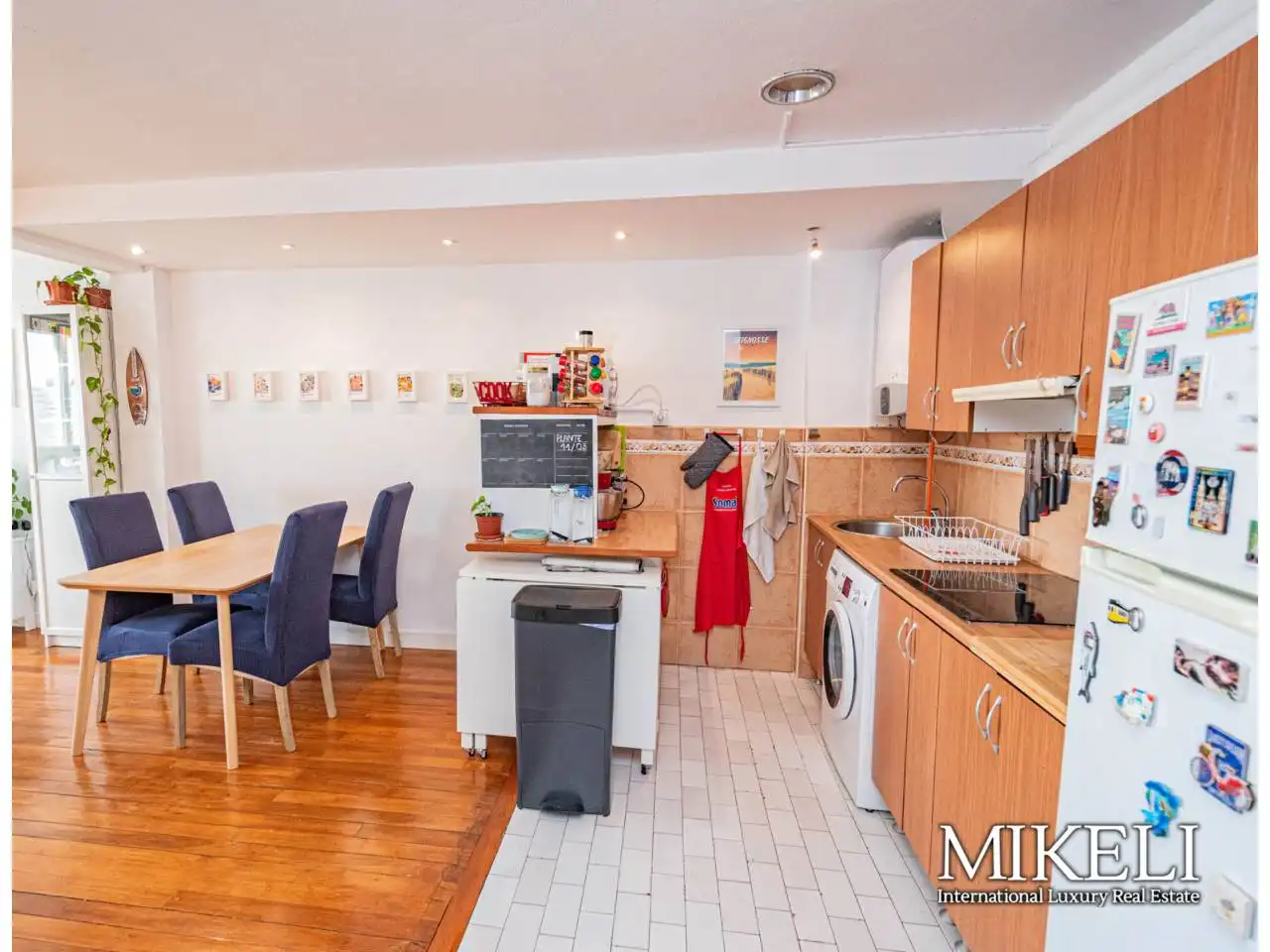 Küche von Wohnung zum Verkauf in Santander mit Heizung, Parkett und Terrasse