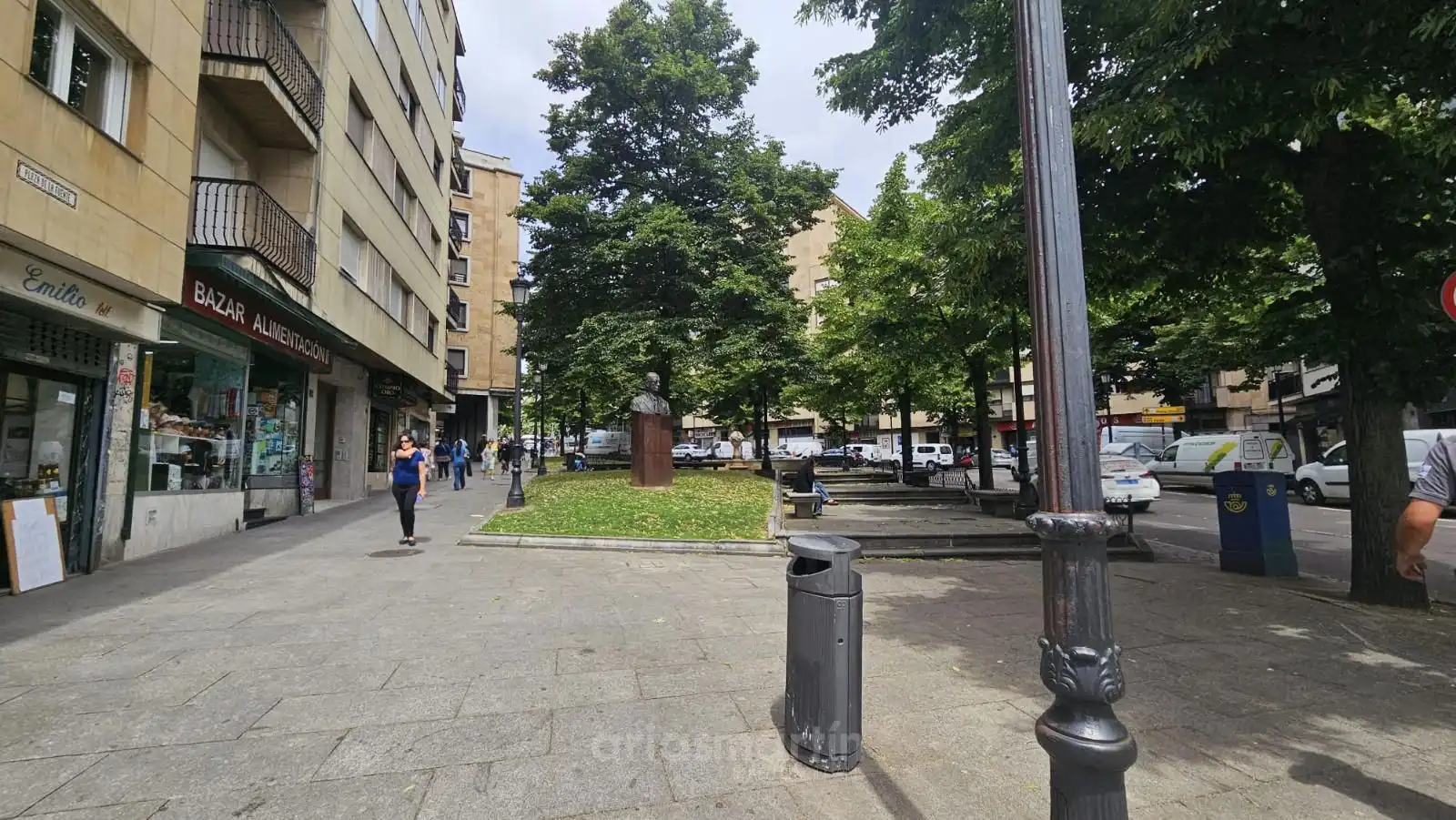 Vista exterior de Piso de alquiler en Salamanca con Aire acondicionado, Calefacción y Terraza