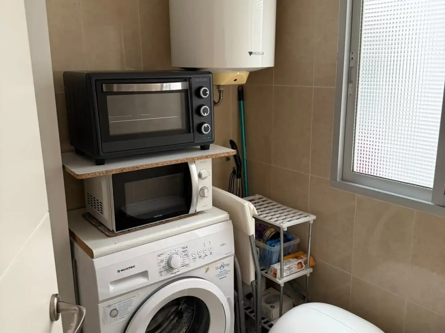 Cocina de Piso en venta en Málaga con Aire acondicionado, Amueblado y Lavadora