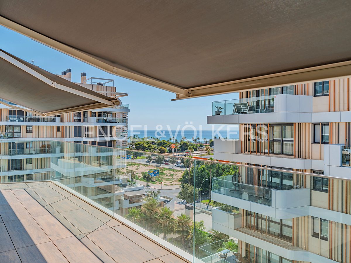 Terrace of Flat for sale in Alicante / Alacant  with Air Conditioner, Heating and Terrace