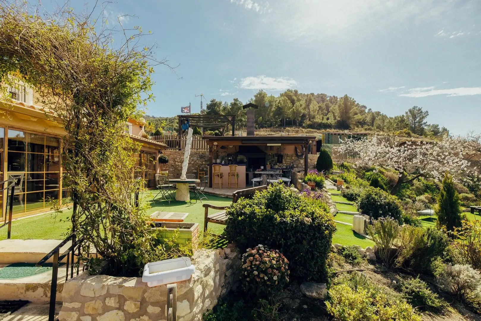 Jardí de Finca rústica en venda en Torremanzanas / La Torre de les Maçanes amb Jardí privat, Terrassa i Traster