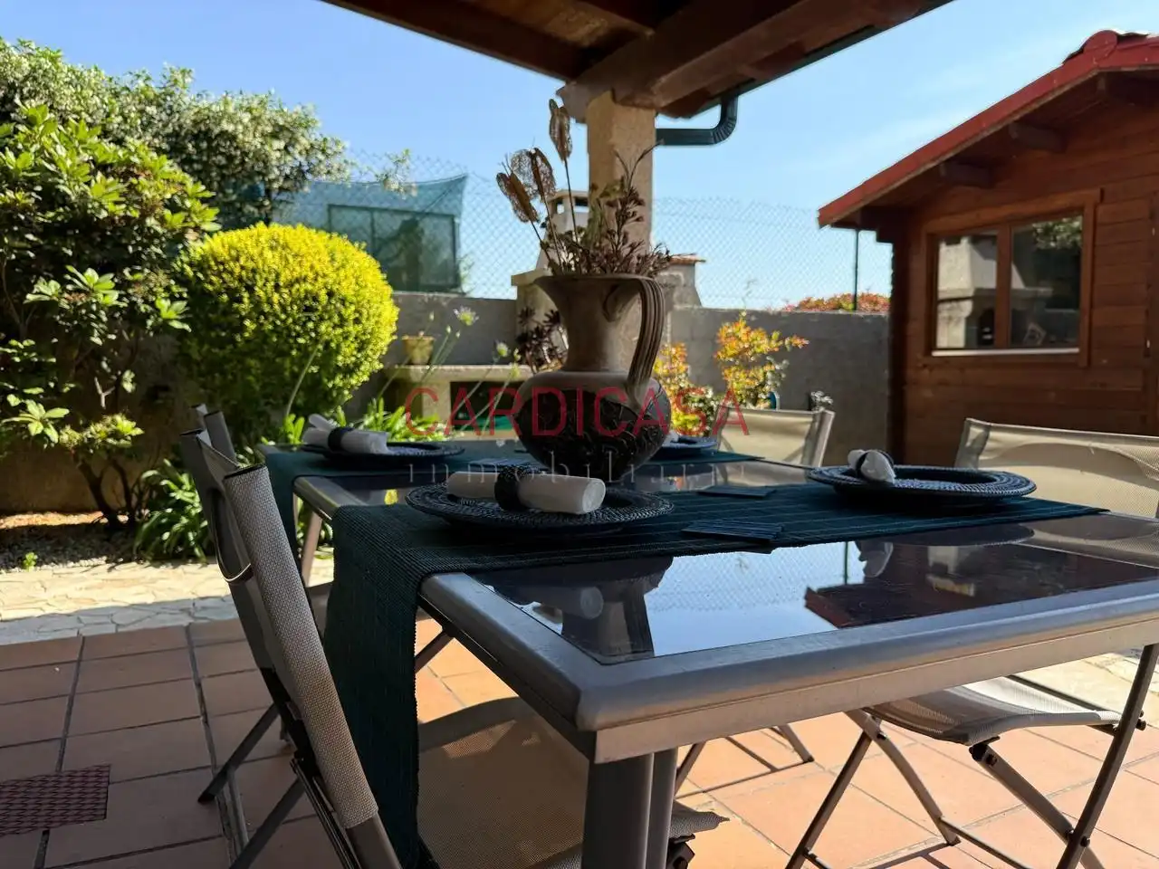 Terrassa de Casa o xalet en venda en Mos amb Calefacció, Jardí privat i Terrassa