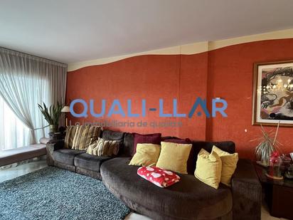Living room of Duplex for sale in Sant Feliu de Llobregat  with Air Conditioner, Terrace and Balcony