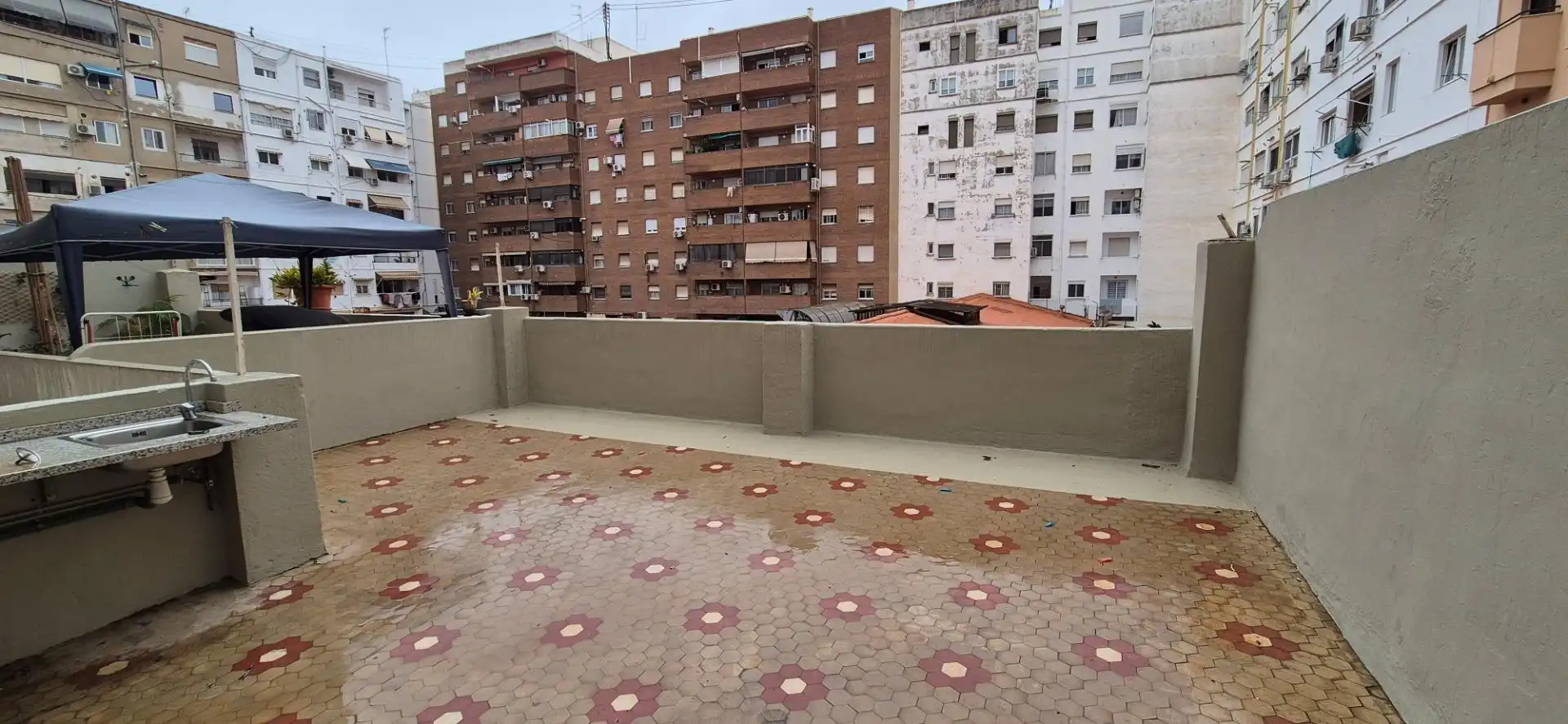 Terrassa de Pis de lloguer en Valencia amb Aire condicionat, Calefacció i Terrassa