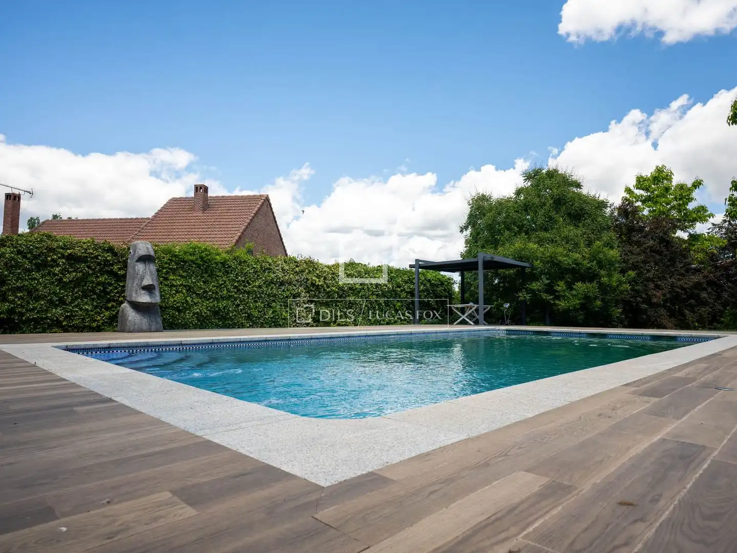 Piscina de Casa o xalet en venda en Algete amb Aire condicionat, Jardí privat i Terrassa