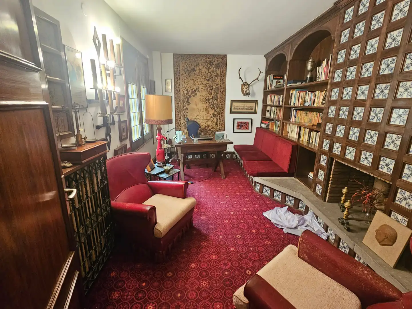 Living room of Flat for sale in Sabadell  with Heating, Parquet flooring and Terrace