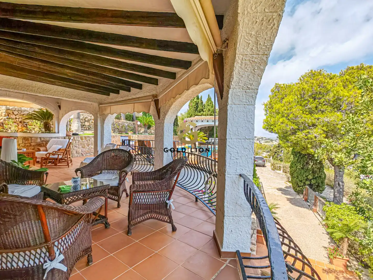Garden of Houses for sale in Dénia  with Air Conditioner, Heating and Private garden