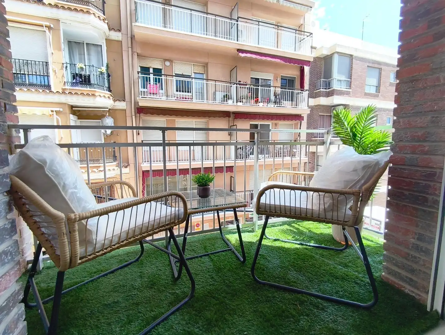 Terrassa de Apartament en venda en Santa Pola amb Aire condicionat, Calefacció i Moblat