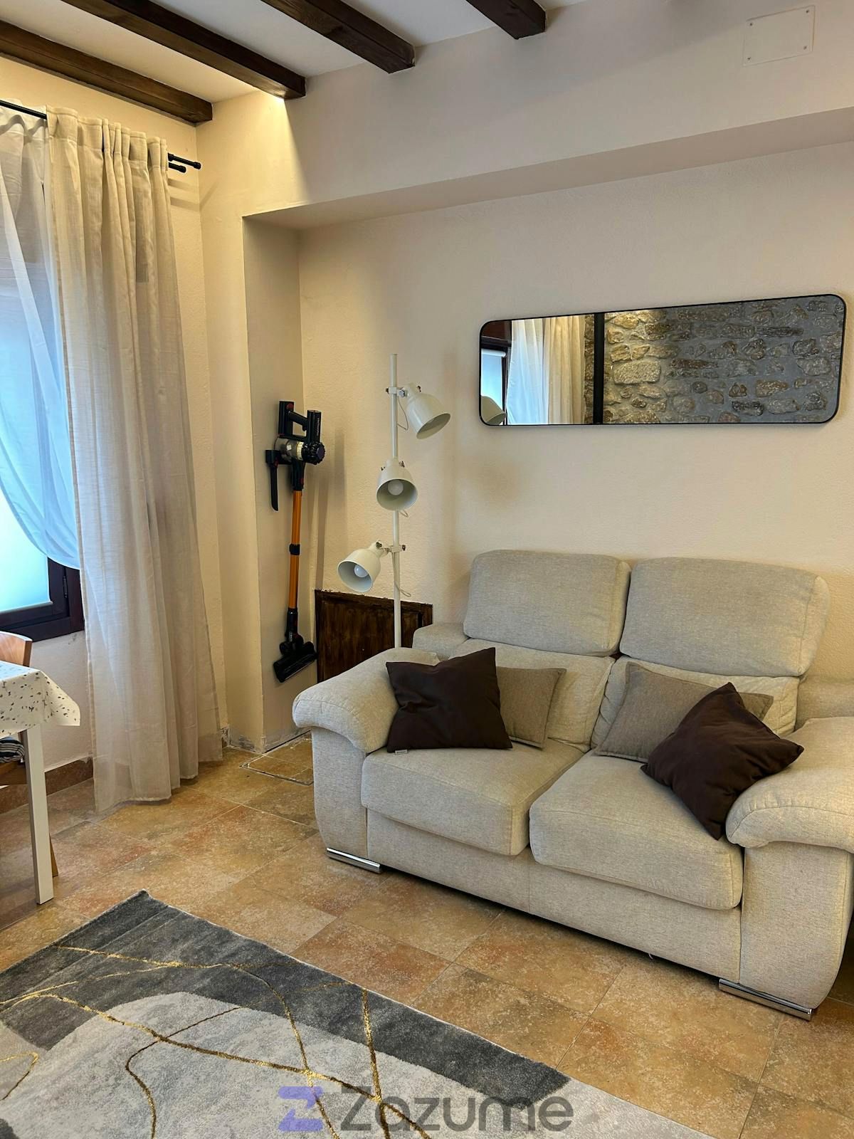 Sala de estar de Loft de alquiler en Asparrena con Calefacción, Amueblado y Lavadora