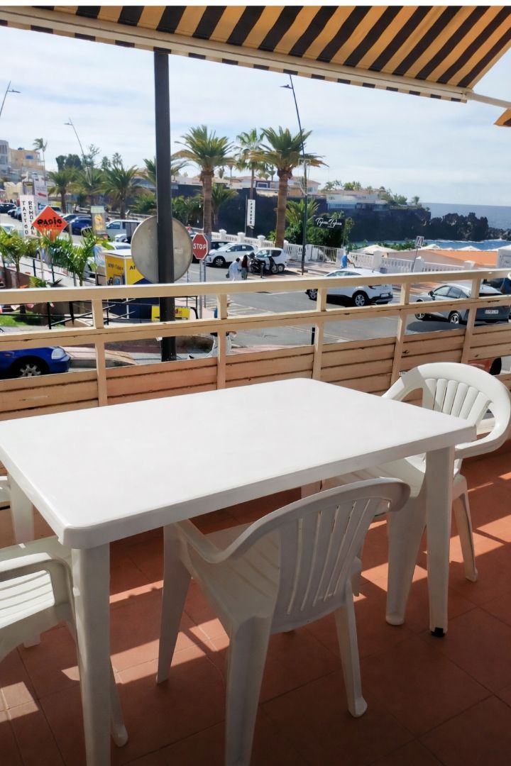 Terrassa de Apartament de lloguer en Santiago del Teide amb Terrassa, Moblat i Forn