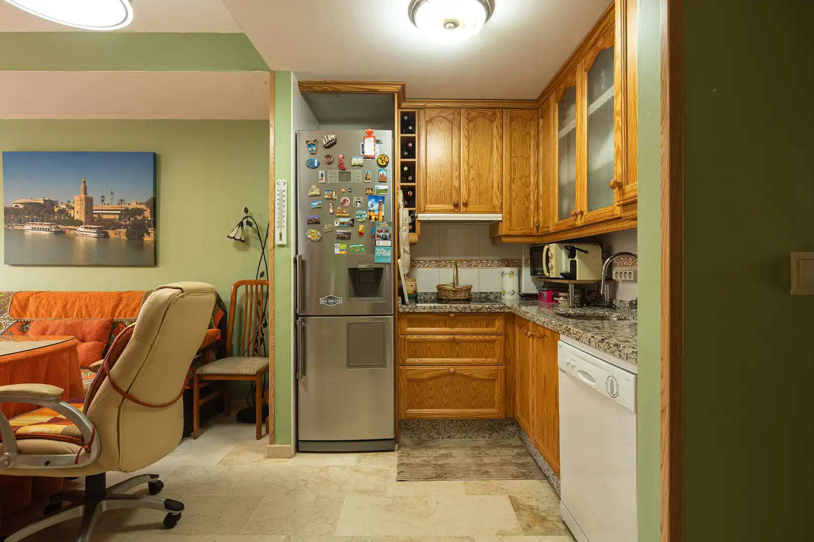 Cocina de Piso en venta en Güéjar Sierra con Calefacción, Terraza y Trastero