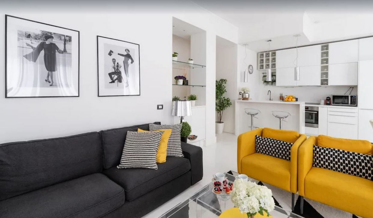 Living room of Flat to rent in Sant Joan Despí  with Air Conditioner, Furnished and Pets allowed