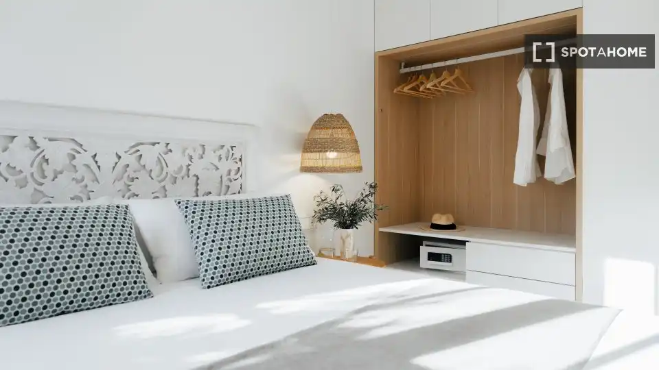 Bedroom of Flat for rent in Picanya  with Air Conditioner, Heating and Furnished