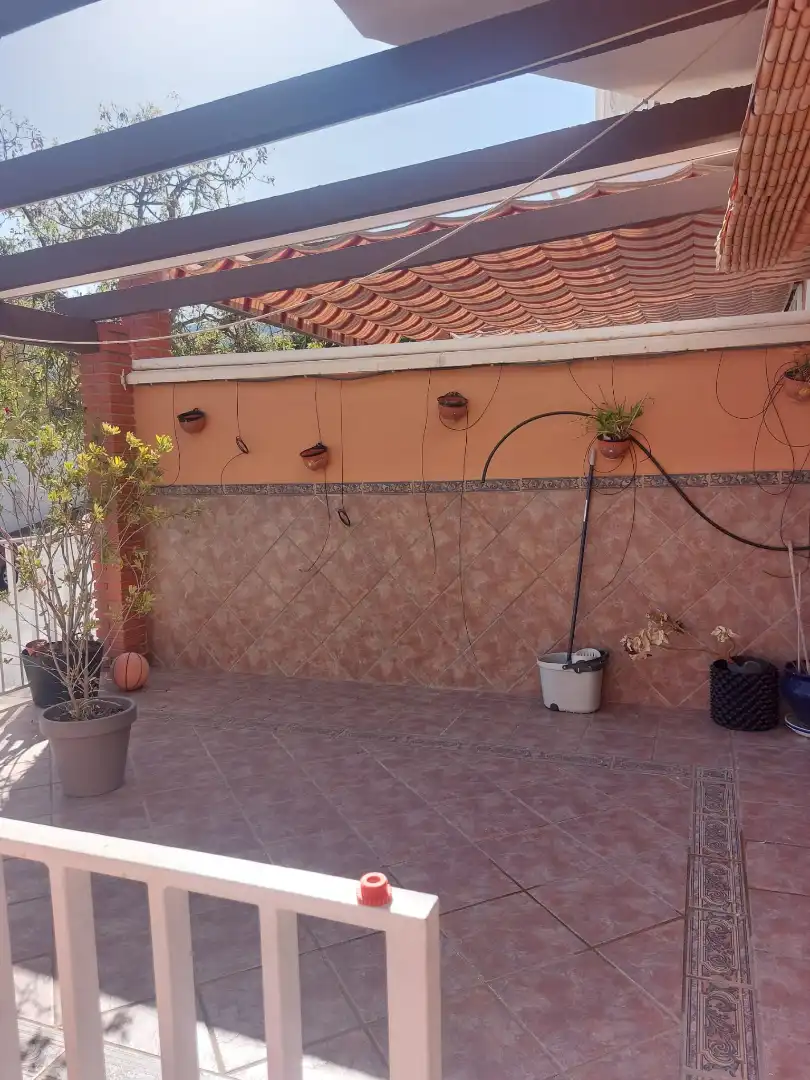 Terraza de Casa adosada de alquiler en Benalmádena con Aire acondicionado, Terraza y Amueblado