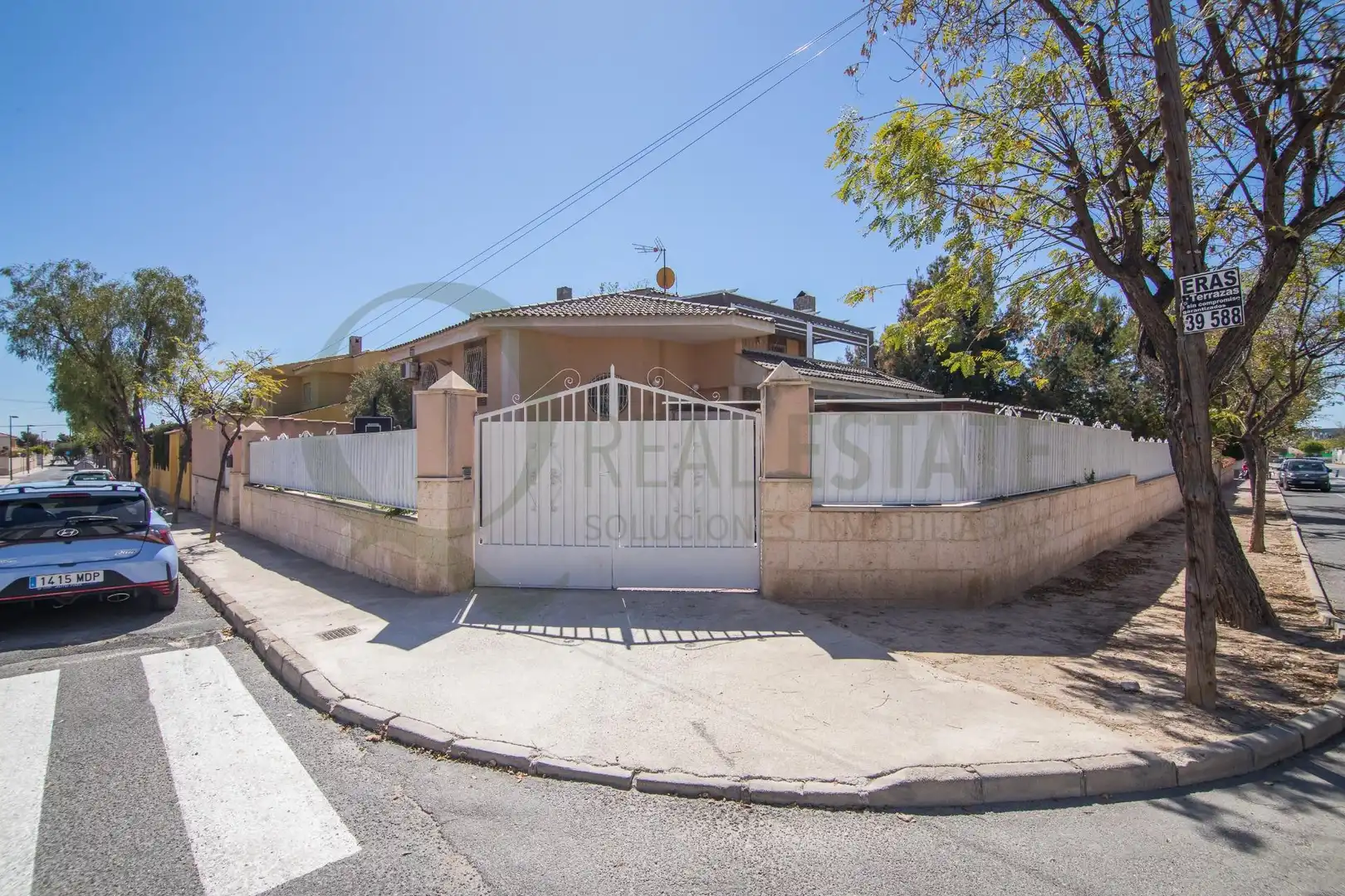 Exterior view of Houses for sale in San Vicente del Raspeig / Sant Vicent del Raspeig  with Heating, Private garden and Terrace